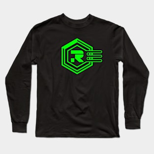 Recognizer- Green Lines Long Sleeve T-Shirt